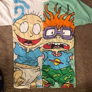 Half and half, Nickelodeon shirt, rugrats